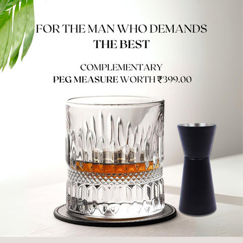 LUXOR HEAVY BASE WHISKEY GLASS