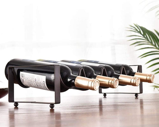 MODULAR METAL WINE RACK STORAGE ORGANIZER