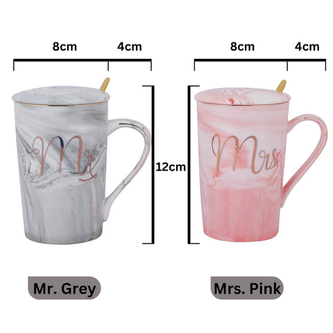 COUPLE COFFEE MUG - PACK OF 2