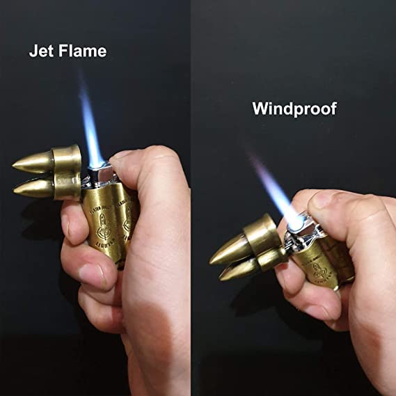 METAL BULLET SHAPED MAFIA LIGHTER