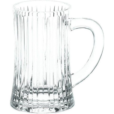 STRIPED BEER MUG - SET OF 6