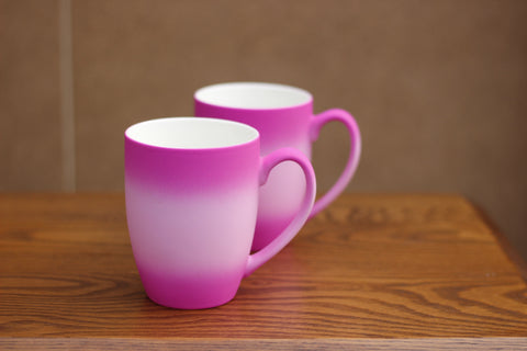 SOFT PINK TEA & COFFEE CUP  - SET OF 2