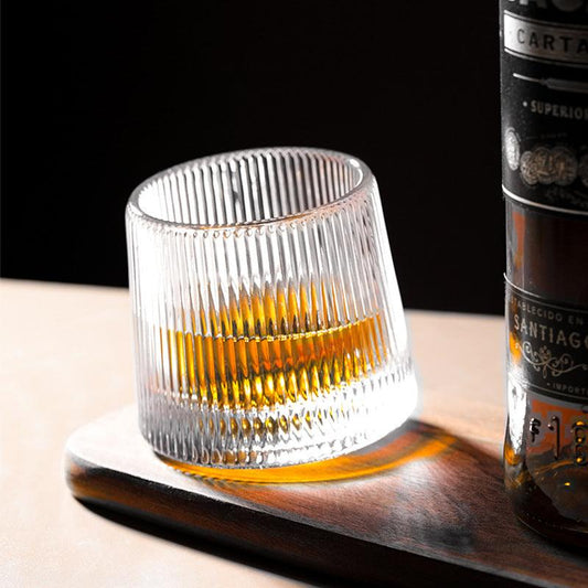 ROTATABLE WHISKEY GLASS - SET OF 6